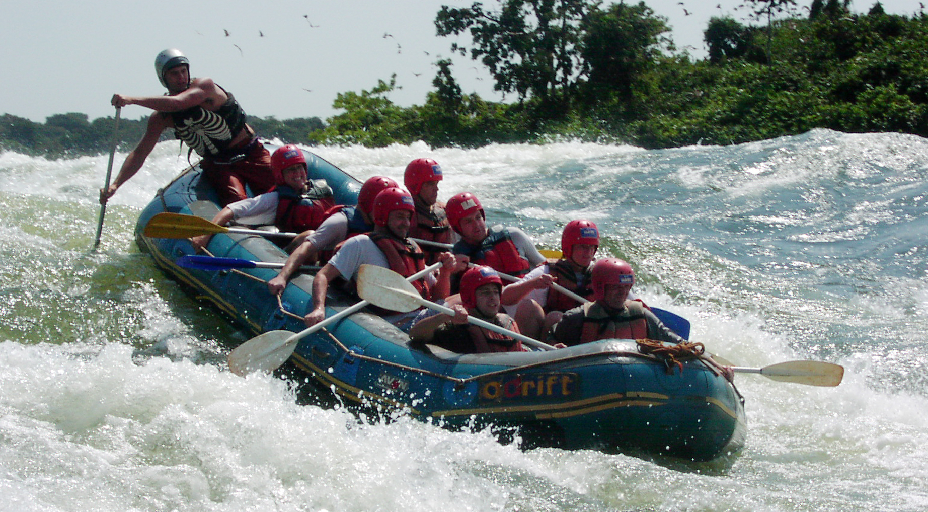 Water Rafting in Uganda